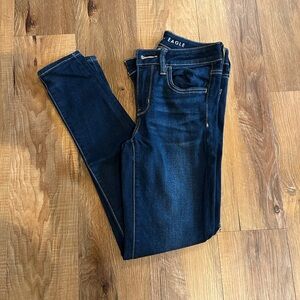 American Eagle Outfitters Dark Indigo Skinny Jeans